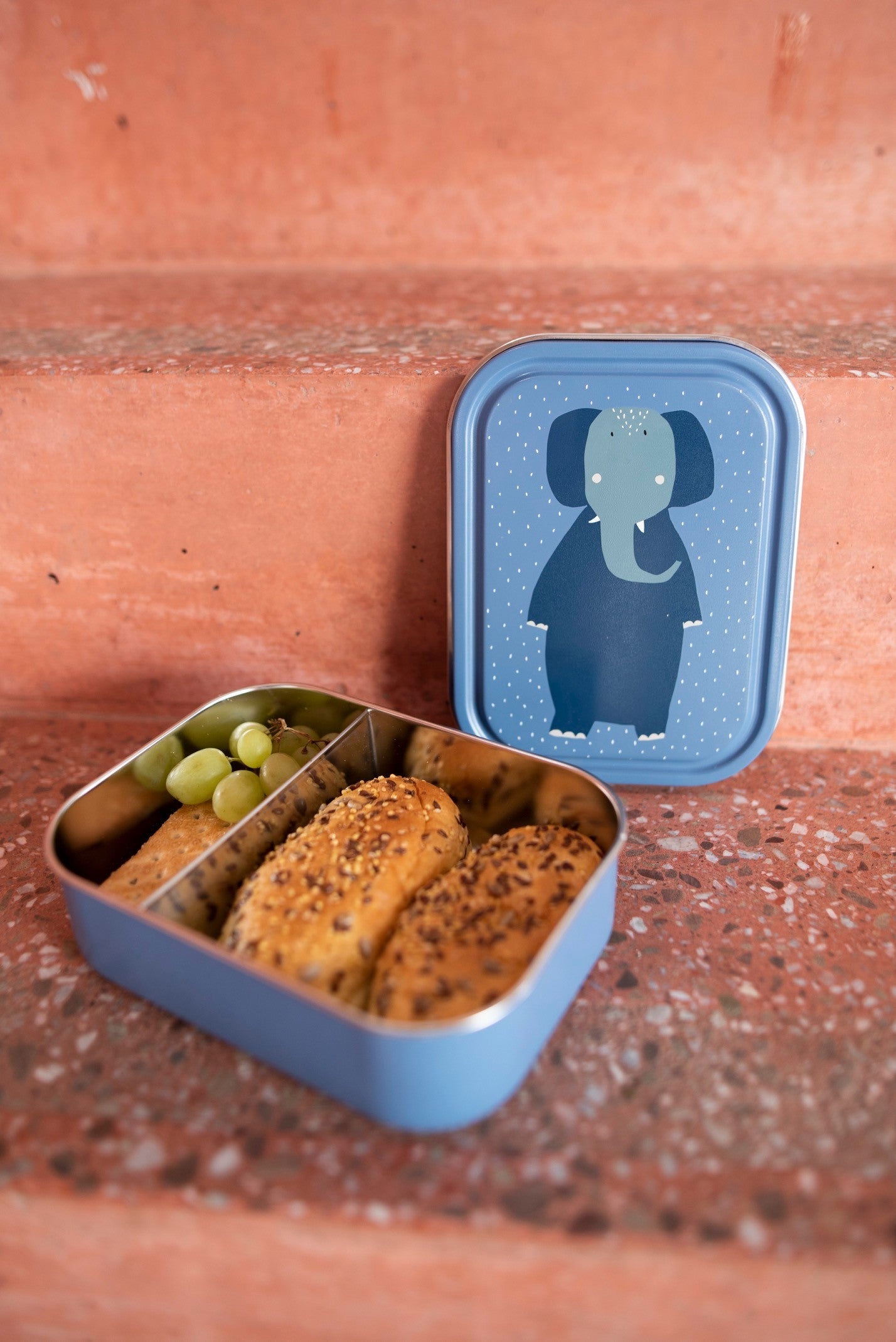 Large Lunch Box - Mrs. Elephant