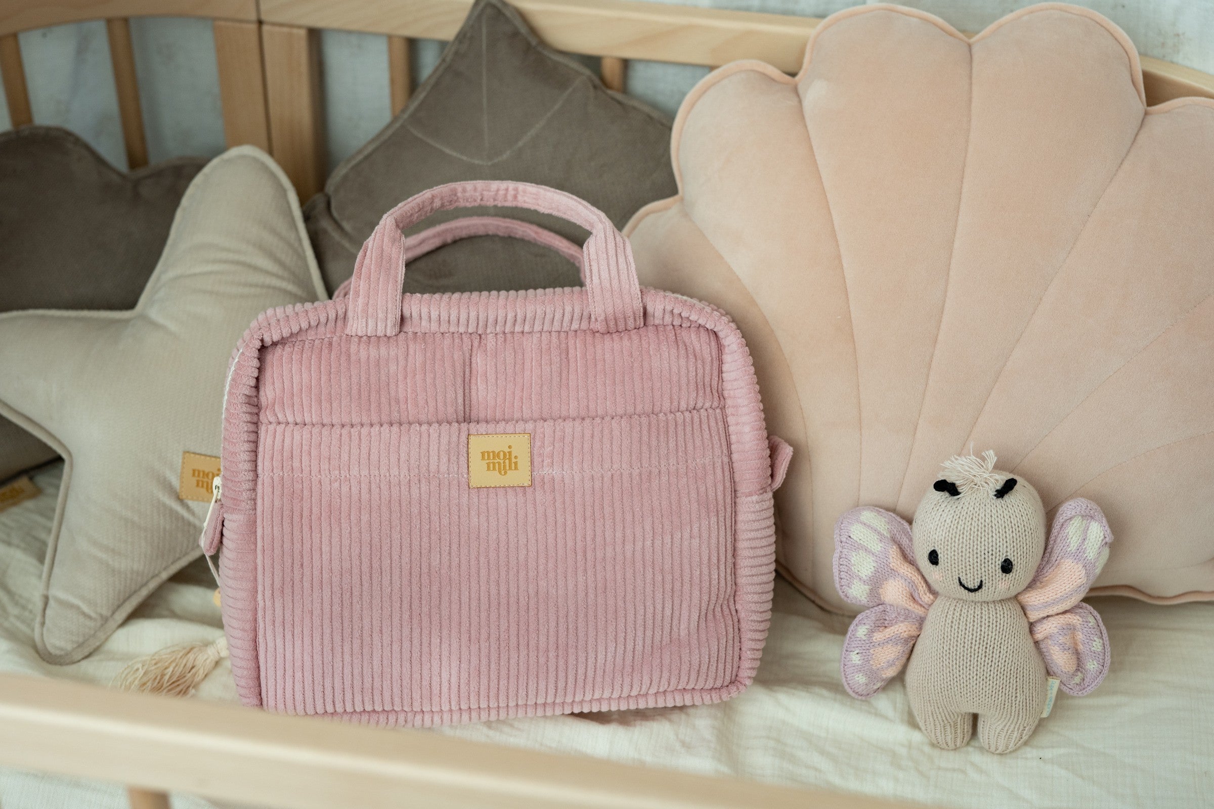 Make-Up Bag Set of 2 - Baby Pink