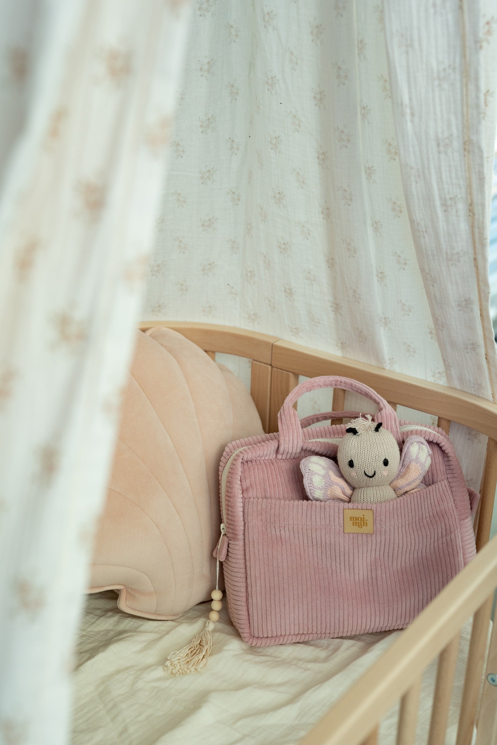 Make-Up Bag Set of 2 - Baby Pink