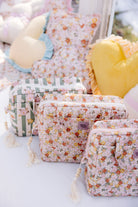 Large Make-Up Bag - Green Garden
