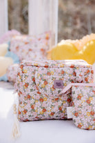 Large Make-Up Bag - Green Garden