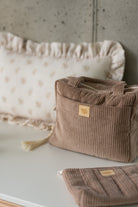 Large Make-Up Bag - Latte