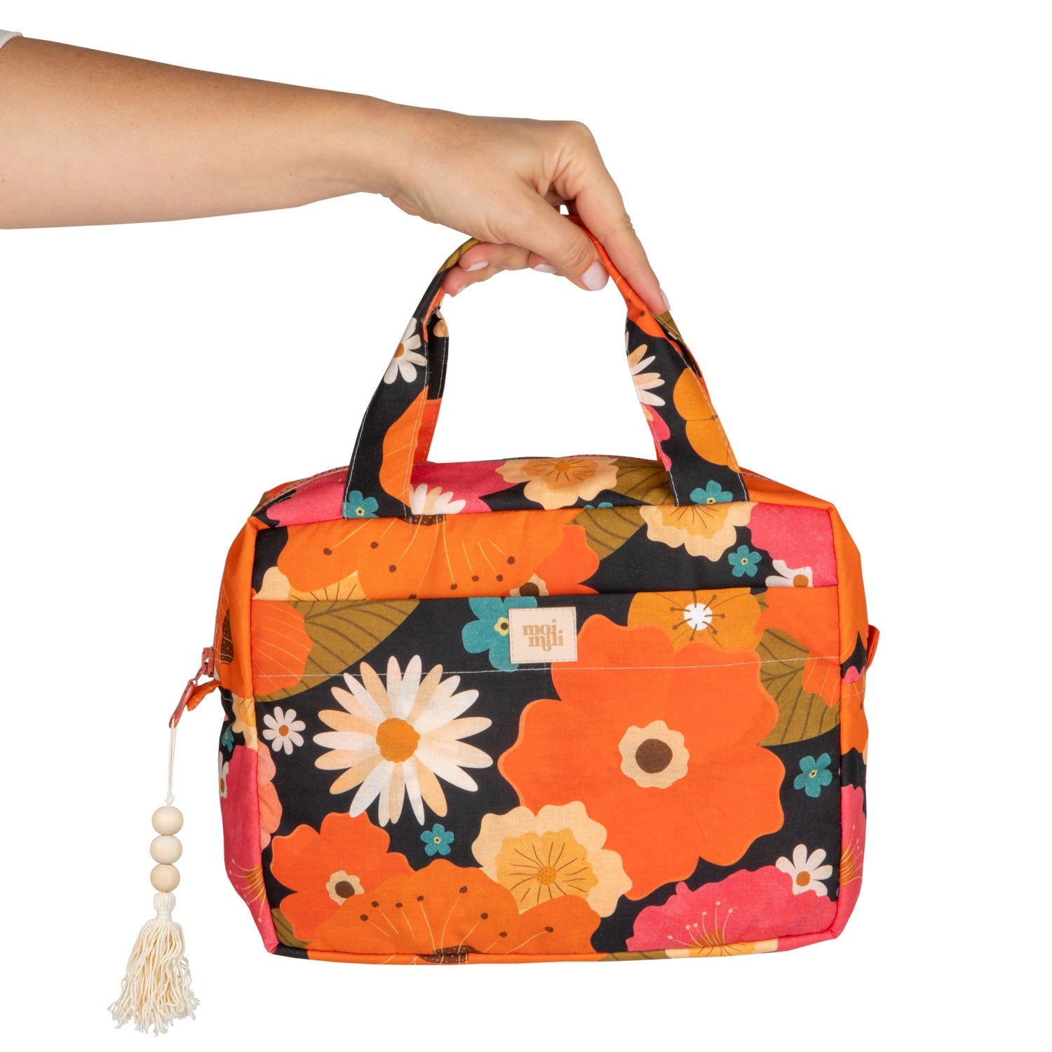 Make-Up Bag Set of 2 - Picnic With Flowers