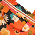 Large Make-Up Bag - Picnic With Flowers