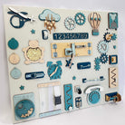 Large Montessori busy board for learning (60×70 cm)