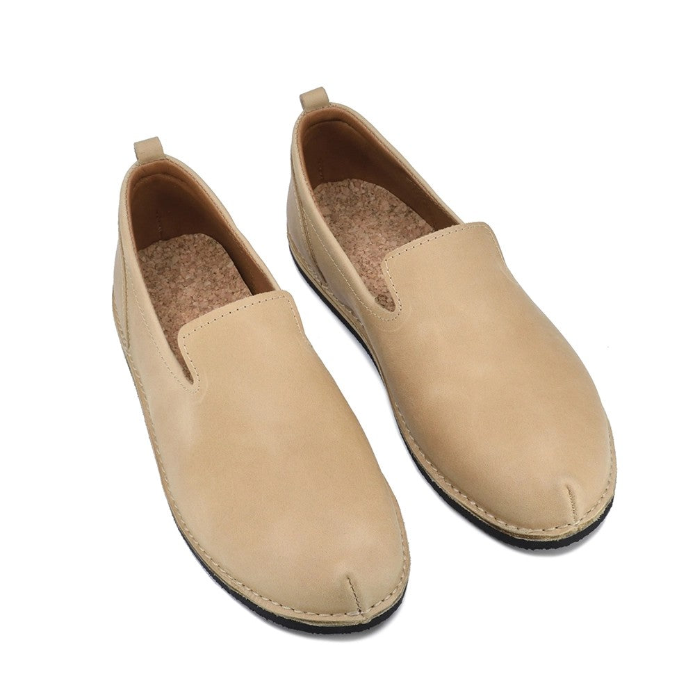TOKU London Classic mokkanahkakengät – beige klassikko