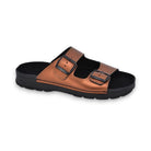 Meeliku Womens Leather Sandals – Bronze