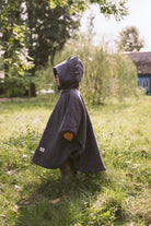 Merino Wool Car Poncho For Kids - Dragon