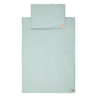 Muslin Baby Blanket + Pillow Set - Mint