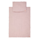 Muslin Baby Blanket + Pillow Set - Baby Pink