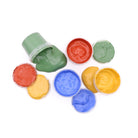 Neogrün Organic Finger Paint Set 4x120g – Blue, Yellow, Red, Green
