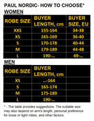 Paul Nordic Changing Robe - Steel Grey