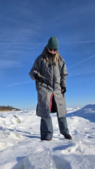 Paul Nordic Changing Robe - Steel Grey