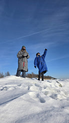 Paul Nordic Changing Robe - Steel Grey