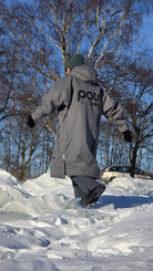 Paul Nordic Changing Robe - Steel Grey