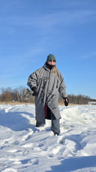 Paul Nordic Changing Robe - Steel Grey