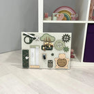 Portable baby sensory busy board (30×40 cm)