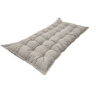 Quilted Kids' Floor Cushion, Grey, 3 Sizes Available