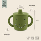 Silicone Sippy Cup - Mr. Dino