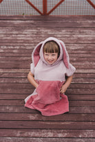 Surfbunny Kids Bath Poncho - Pink