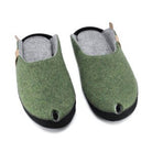 Villatossut TOKU Brussels – Moss Green huopatossut