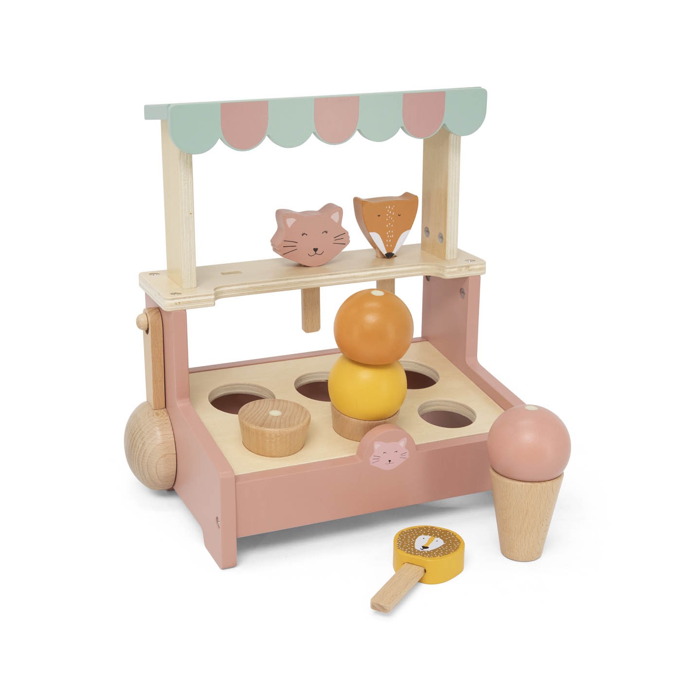 Wooden Ice Cream Shop