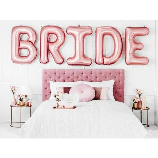 "BRIDE" jättikokoinen foliopallo / ruusukulta - Decora House