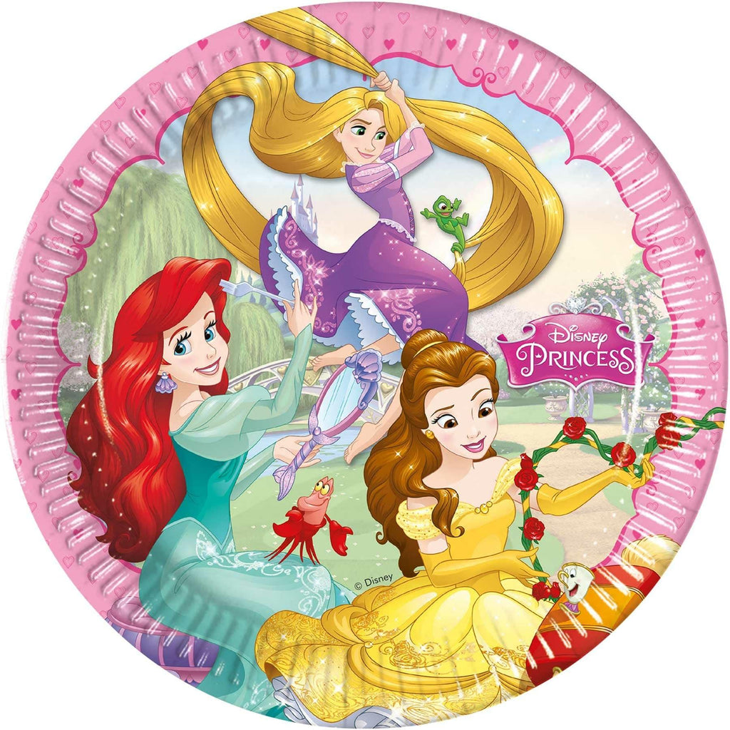 "Disney Prinsessat" isot lautaset 8 kpl - Decora House