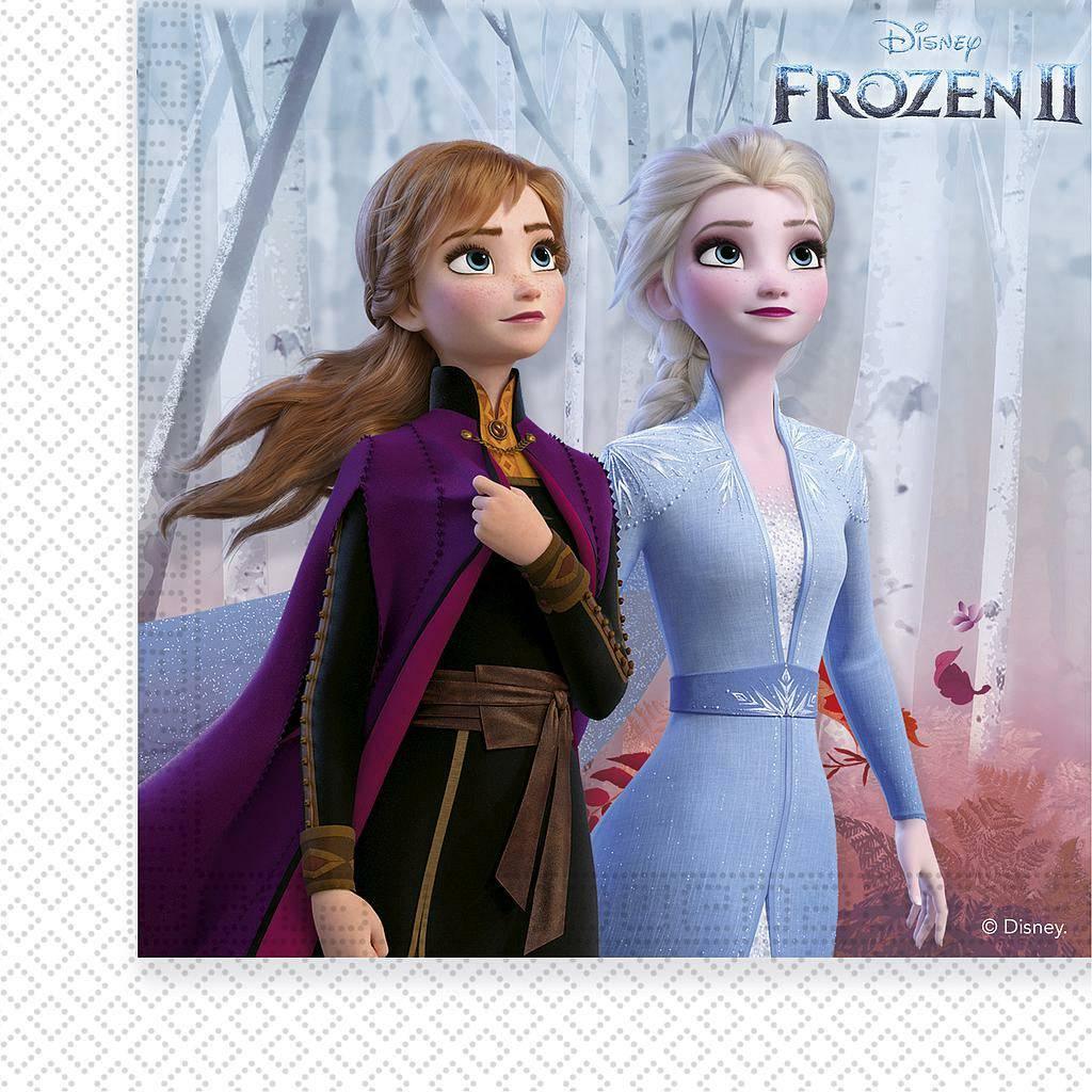 "Frozen II" lautasliinat 20 kpl - Decora House