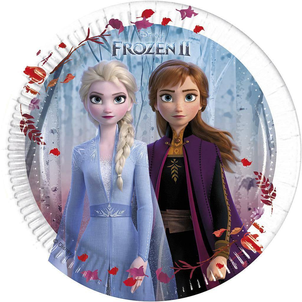 "Frozen II" pienet lautaset 8 kpl - Decora House