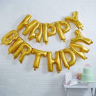 "HAPPY BIRTHDAY" foliopallo / kulta - Decora House