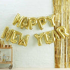 "Happy New Year" foliopallo / kulta - Decora House