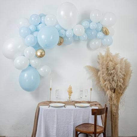 Ilmapallokaarisetti / baby blue - Decora House