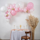 Ilmapallokaarisetti / baby pink - Decora House