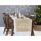 Juuttikaitaliina "Merry Christmas" 50 x 250 cm - Decora House