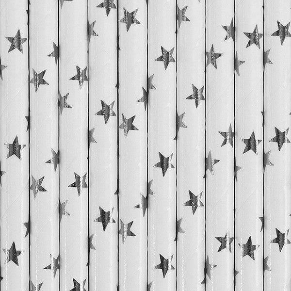 Paperipillit "Stars" / hopea 10 kpl - Decora House