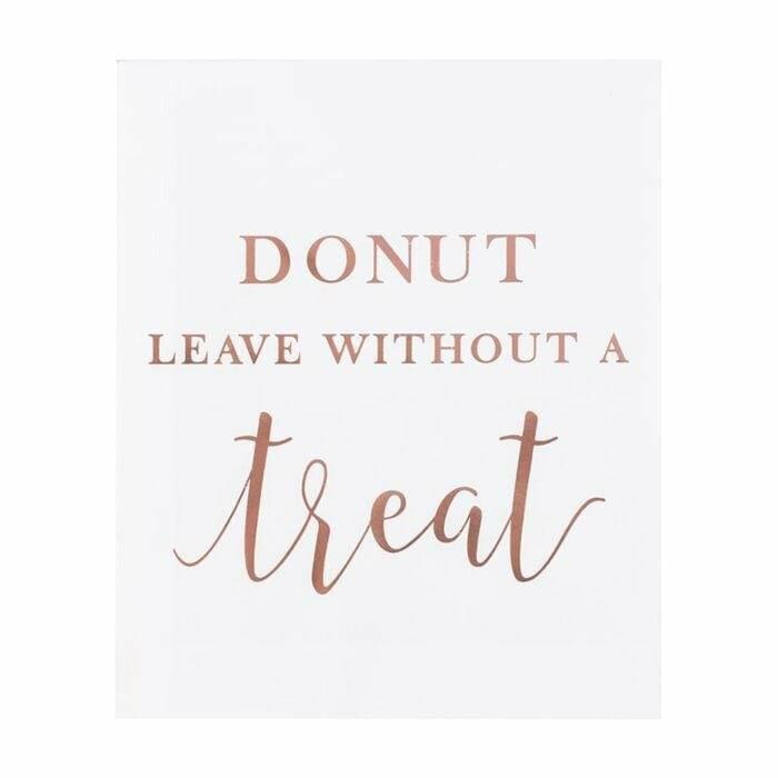 Paperipussi "DONUT leave without a treat" 20 kpl - Decora House