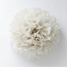 Pom pom silkkipaperikukka 35 cm / manteli - Decora House