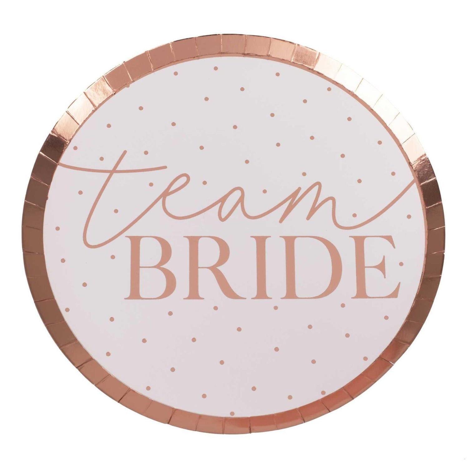 Team Bride isot lautaset 8 kpl - Decora House