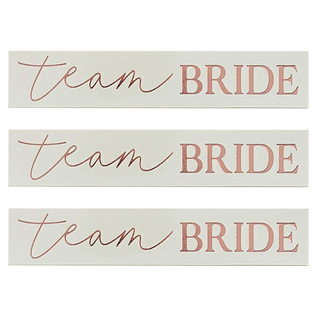 "Team Bride" siirtokuvatatuointi 16 kpl - Decora House