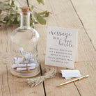 Vieraskirja "Message in a bottle" - Decora House