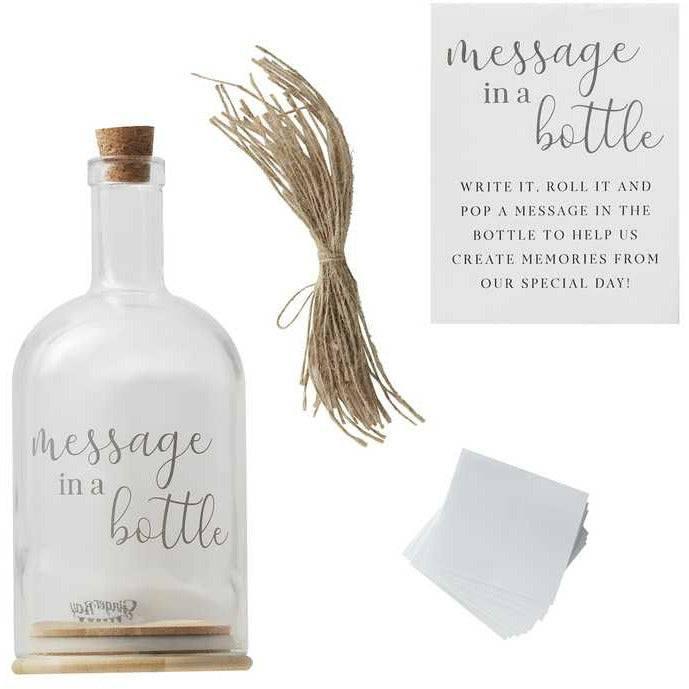 Vieraskirja "Message in a bottle" - Decora House